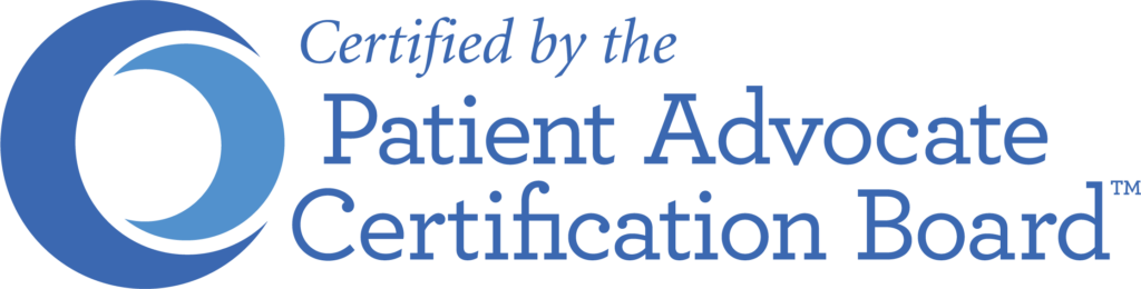 Certified by Patient Advocate Certification Board